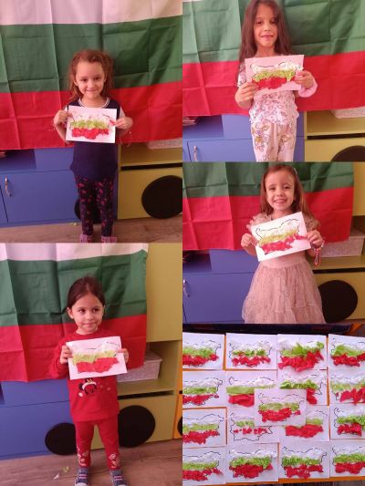 Децата от група "Калинка" отбелязаха Трети март - ДГ 15 Райна Княгиня - Перник